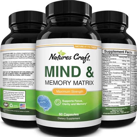 memory vitamins walmart